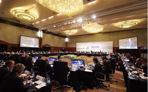01.  Eugen Teodorovici la reuniunea G20 de la Fukuoka, Japonia - 9 iunie 2019