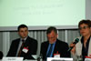 Conferinta InfoTVA, Brasov, 3 iunie 2008 - Daniel Hadar (PricewaterhouseCoopers Romania), Serge Mary (PricewaterhouseCoopers Belgia), Maria Holom (Directia Generala a Finantelor Publice Brasov)